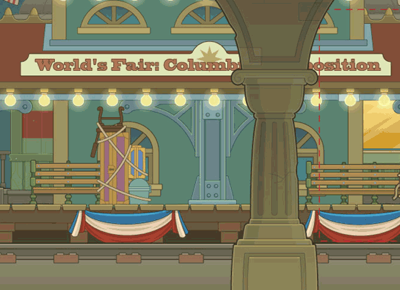 The World's Fair in Mystery Train Island