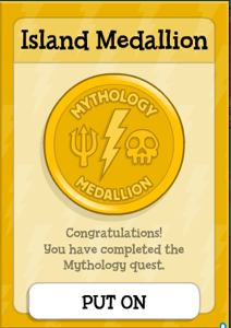Poptropica Mythology Medallion