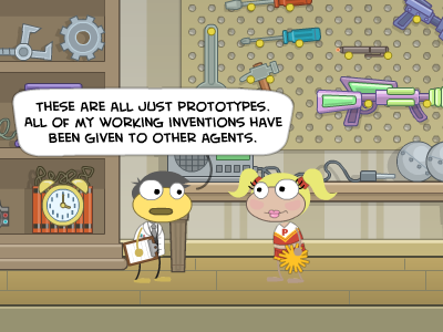 Cool Spy tools in Poptropica Spy Island