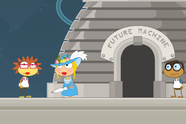 Poptropica Time Tangled Island Future Machine